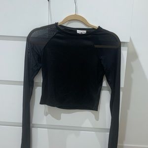 Black long sleeve shirt